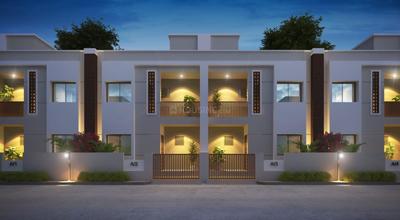 Project Image of 750.0 - 839.0 Sq.ft 3 BHK Villa for buy in Bhikhabhai Patel Kuber Residency