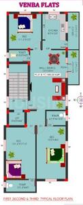 Project Image of 1215.0 - 1550.0 Sq.ft 2 BHK Builder Floor for buy in Pro Chaarvi Flats