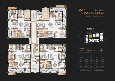 Project Image of 1720.0 - 3605.0 Sq.ft 3 BHK Apartment for buy in AR Homes Rise