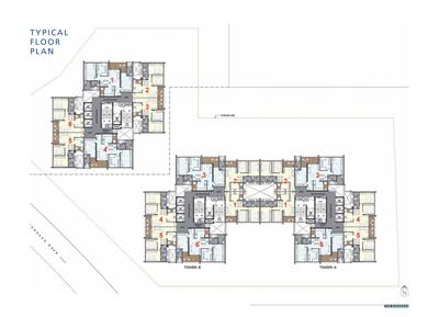 Project Image of 792.77 - 1612.66 Sq.ft 2 BHK Apartment for buy in The Ridges 41