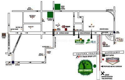 Project Image of 1076.39 - 1614.59 Sq.ft Residential Plot Plot for buy in Supertech Golf Country Phase I