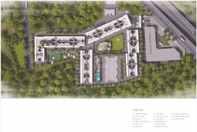 Project Image of 0.0 - 426.79 Sq.ft 1 BHK Apartment for buy in Shree Signature Park Building M Mhada