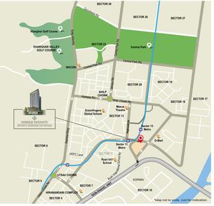 Project Image of 1285 Sq.ft 2 BHK Apartment / Flat for sale in Kharghar for Rs. 15000000