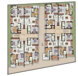 Project Image of 0.0 - 1172.0 Sq.ft 2 BHK Apartment for buy in Amethyst Silver Springs