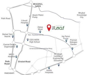 Project Image of 0.0 - 1494.0 Sq.ft 3 BHK Apartment for buy in The Leaf Apartment