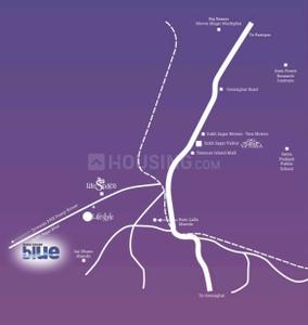 Project Image of 0.0 - 1230.0 Sq.ft 3 BHK Apartment for buy in Khanna Sukh Sagar Blue
