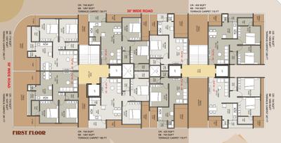 Project Image of 392.02 - 665.1 Sq.ft 1 BHK Apartment for buy in Shivshakti Madhavbag Residency