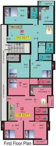 Project Image of 822.0 - 1252.0 Sq.ft 2 BHK Apartment for buy in VGK Aditi
