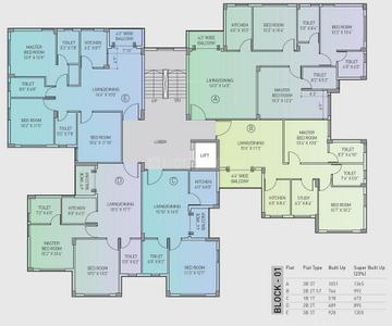 Project Image of 658.0 - 1214.0 Sq.ft 2 BHK Apartment for buy in Arrjavv Sonar Kella