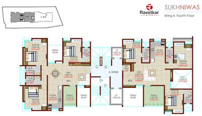 Project Image of 692.0 - 1173.0 Sq.ft 2 BHK Apartment for buy in Ravetkar Sukhniwas