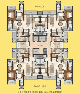 Project Image of 2480.0 - 5570.0 Sq.ft 3 BHK Apartment for buy in Janta Falcon View