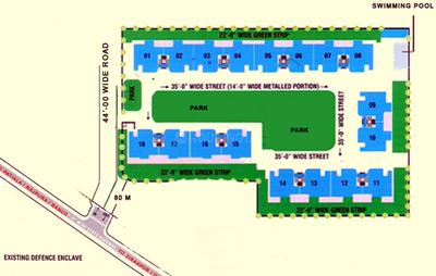 Project Image of 0.0 - 1720.0 Sq.ft 3 BHK Apartment for buy in Skynet Towers