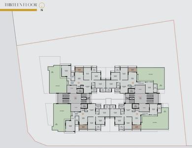Project Image of 1137.42 - 1508.24 Sq.ft 3 BHK Apartment for buy in Balaji Antara