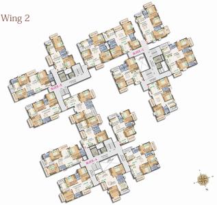 Project Image of 1139.0 - 1812.0 Sq.ft 2 BHK Apartment for buy in Pioneer KRS Park Royal