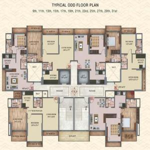 Project Image of 518.17 - 869.29 Sq.ft 1 BHK Apartment for buy in Space Sky Heights