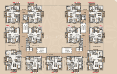 Project Image of 1300.0 - 2505.0 Sq.ft 2 BHK Apartment for buy in SS Indraprastha