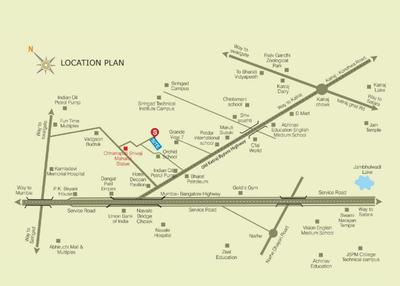 Project Image of 374.48 - 548.64 Sq.ft 1 BHK Apartment for buy in The Hindavi Sky Park