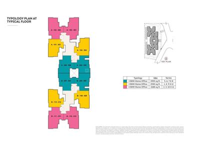 Project Image of 1243.23 - 1530.0 Sq.ft 3 BHK Apartment for buy in Fairmont At Brigade Orchards
