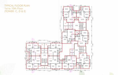 Project Image of 575.55 - 576.08 Sq.ft 2 BHK Apartment for buy in Ved Courtyard 118