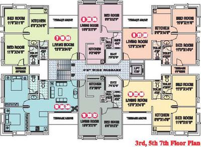 Project Image of 650 Sq.ft 1 BHK Apartment / Flat for sale in Kondhwa for Rs. 4300000