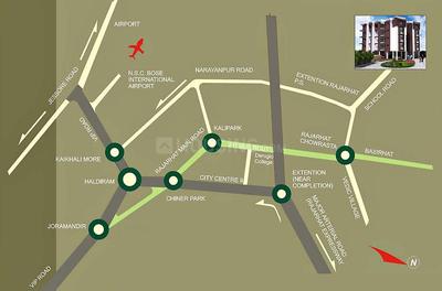 Project Image of 870.0 - 1300.0 Sq.ft 2 BHK Apartment for buy in Shantiniketan Apartment II