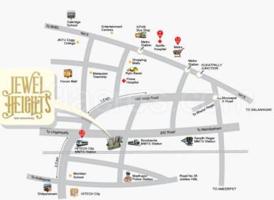 Project Image of 1125.0 - 1892.0 Sq.ft 2 BHK Apartment for buy in Sri Sai Jewel Heights