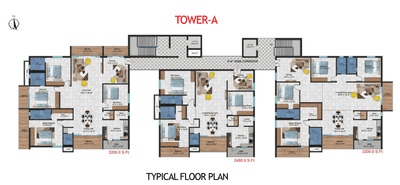 Project Image of 1120.0 - 3200.0 Sq.ft 2 BHK Apartment for buy in Lavender Sky