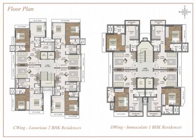 Project Image of 650 Sq.ft 1 BHK Apartment / Flat for sale in Malad West for Rs. 13500000