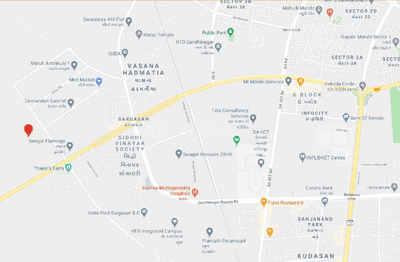 Project Image of 1629 Sq.ft 3 BHK Apartment / Flat for sale in Sargasan for Rs. 8000000