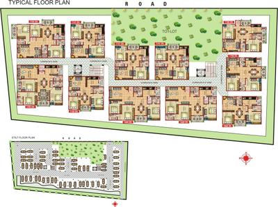 Project Image of 1068.0 - 1704.0 Sq.ft 2 BHK Apartment for buy in Pala The Blue Lotus