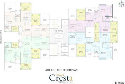 Project Image of 547.0 - 579.0 Sq.ft 2 BHK Apartment for buy in Suvan Cresta Phase B