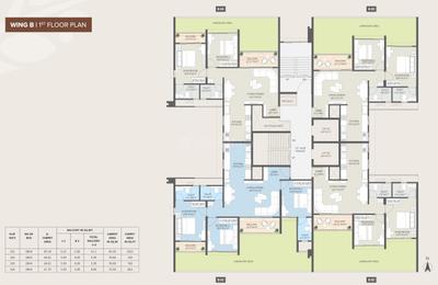 Project Image of 1140 Sq.ft 2 BHK Apartment / Flat for sale in Punawale for Rs. 6500000