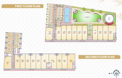Project Image of 1120.0 - 1156.0 Sq.ft 2 BHK Apartment for buy in Highline Fortune