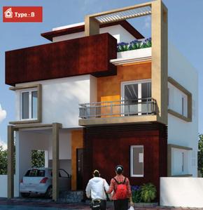 Project Image of 1480.0 - 2185.0 Sq.ft 3 BHK Villa for buy in Poojaa Diamond Villas