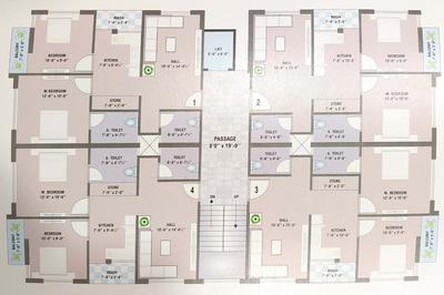 Project Image of 0.0 - 391.0 Sq.ft 2 BHK Apartment for buy in Sun Shiv Palace