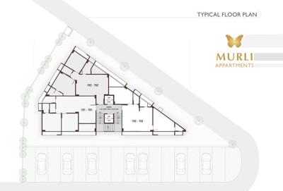 Project Image of 576.95 - 630.23 Sq.ft 2 BHK Apartment for buy in Heena Murli Appartment