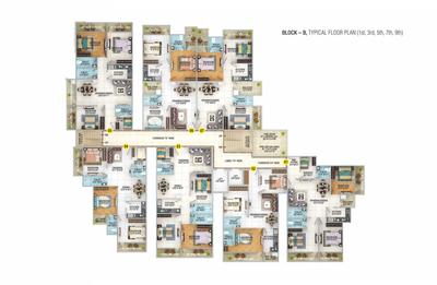Project Image of 1281.0 - 1834.0 Sq.ft 3 BHK Apartment for buy in Kula Sapphire