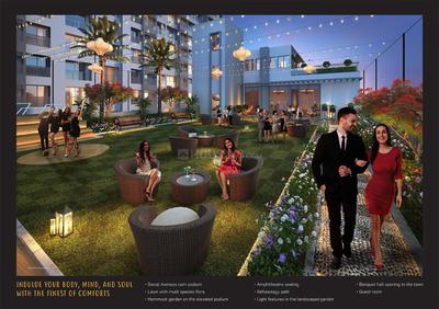 Project Image of 0.0 - 653.0 Sq.ft 2 BHK Apartment for buy in Ashar Edge Wing A Phase II