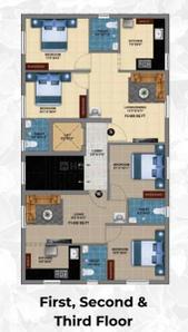 Project Image of 600.0 - 947.0 Sq.ft 2 BHK Apartment for buy in MP Petals
