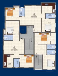 Project Image of 727.0 - 1349.0 Sq.ft 2 BHK Apartment for buy in Sri Balaji