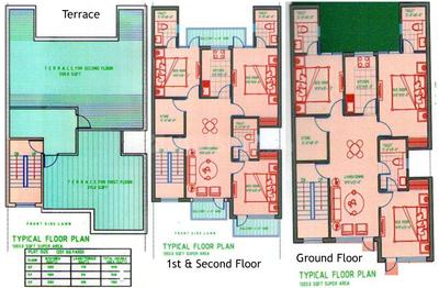 Project Image of 876.0 - 1518.0 Sq.ft 3 BHK Apartment for buy in Ferrous Beverly Homes