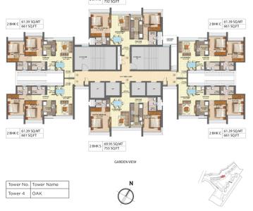 Project Image of 754 Sq.ft 2 BHK Apartment / Flat for sale in Kanjurmarg West for Rs. 21500000