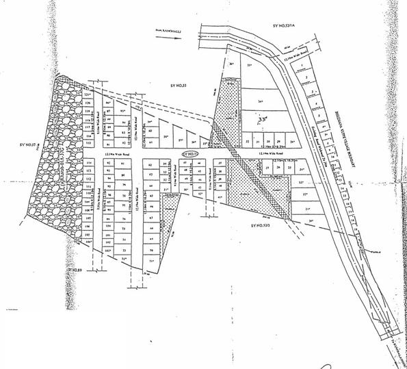 Spoorthy Divine Layout Plan 1