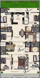 Sita Platinum Builder Floor Sita Platinum Builder Floor Typical Cluster Plan 1