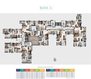 Project Image of 852.0 - 1622.0 Sq.ft 2 BHK Apartment for buy in Heritage Windmere Phase II