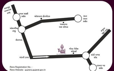 Tulsi Chambers Location Plan 1