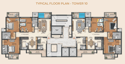 Project Image of 1412.0 - 2595.0 Sq.ft 3 BHK Apartment for buy in Hero Homes Ludhiana Phase 2