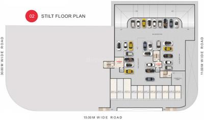 Project Image of 215.0 - 786.0 Sq.ft 1 BHK Apartment for buy in Priyanka Unite