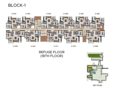 Project Image of 1109.0 - 1636.0 Sq.ft 2 BHK Apartment for buy in Casagrand Highcity