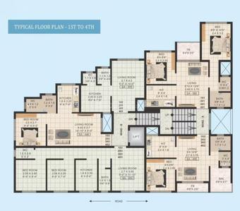 Project Image of 305.0 - 690.0 Sq.ft 1 RK Apartment for buy in United Homes